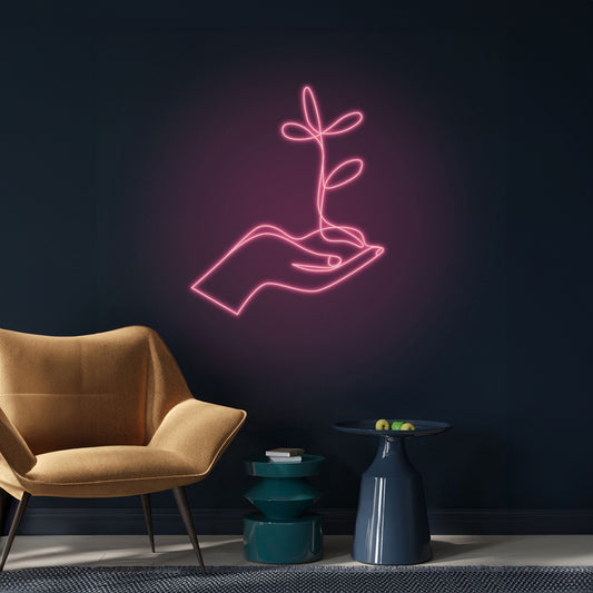 Tree Hands Led Neon Sign