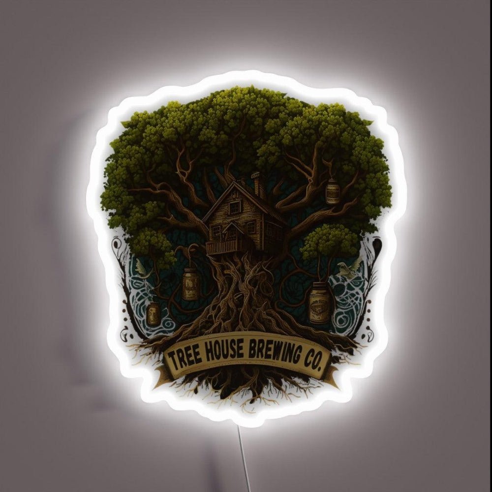 Tree House Brewing Company Rgb Led Neon Sign Restaurant Wall Art - Shineneon