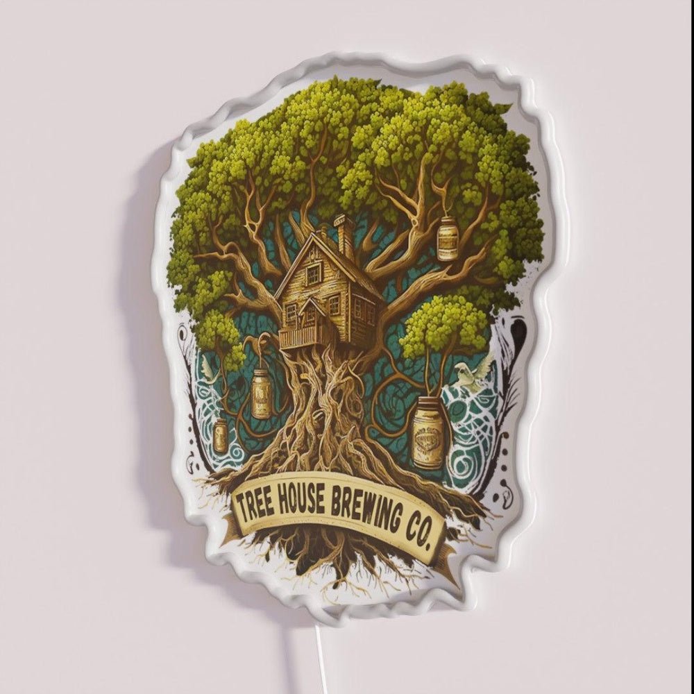 Tree House Brewing Company Rgb Led Neon Sign Restaurant Wall Art - Shineneon