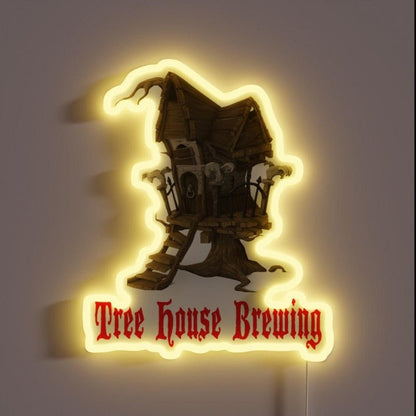 Tree House Brewing Nature Lovers Gift Nature Lovers Rgb Led Neon Sign - Shineneon