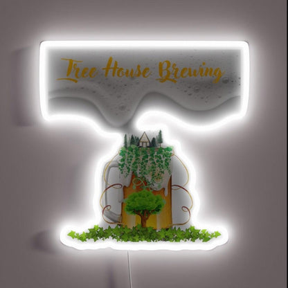 Tree House Brewing Rgb Led Neon Sign Bar Art - Shineneon
