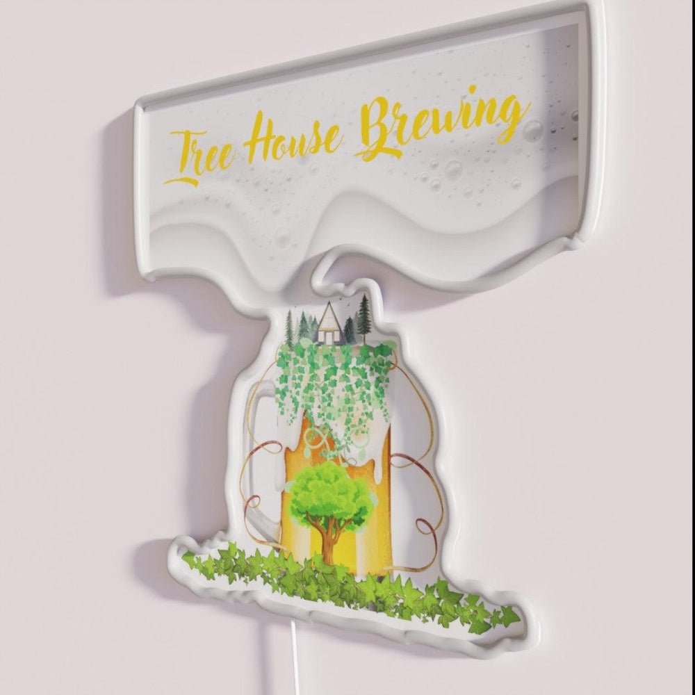 Tree House Brewing Rgb Led Neon Sign Bar Art - Shineneon
