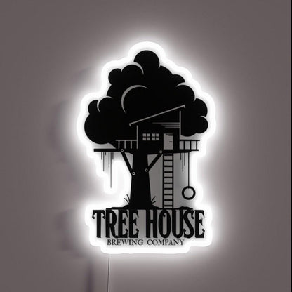 Tree House Brewing Rgb Led Neon Sign Bar Uv Printed Decor - Shineneon