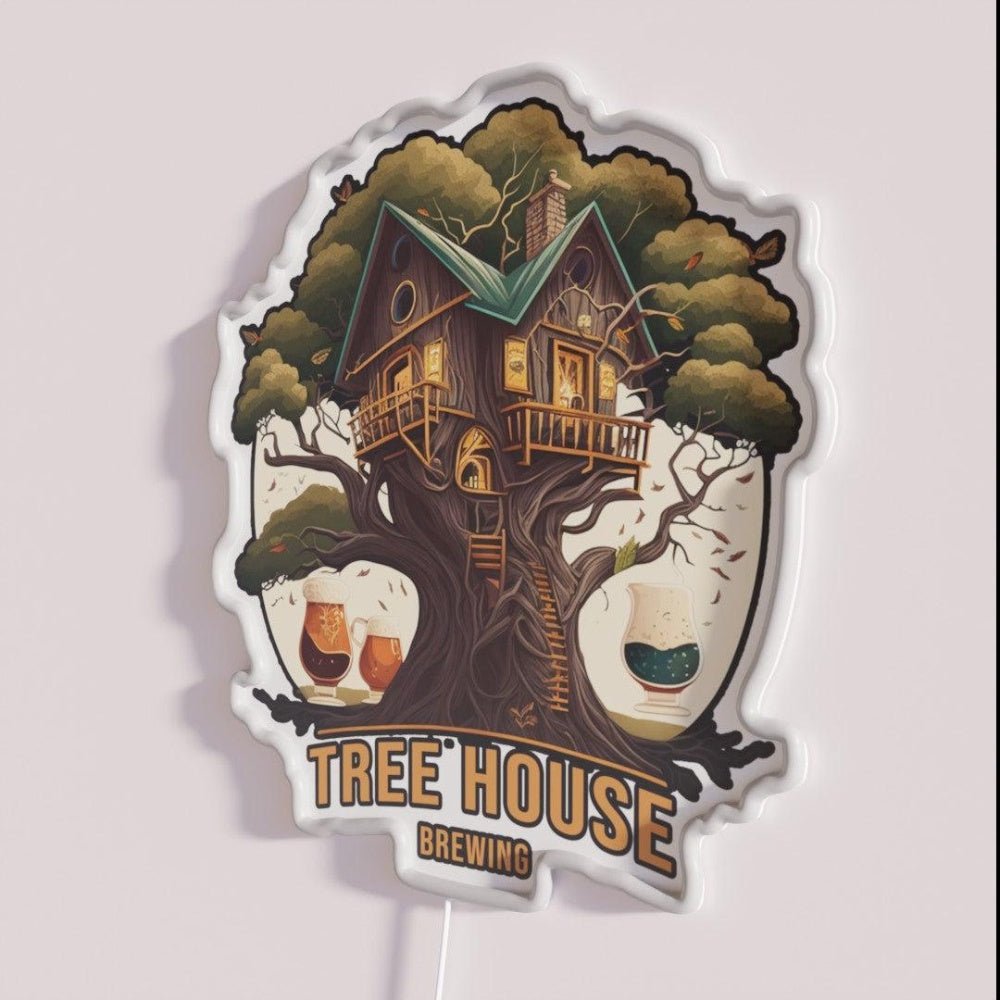Tree House Brewing Rgb Led Neon Sign Bar Wall Led Sign - Shineneon