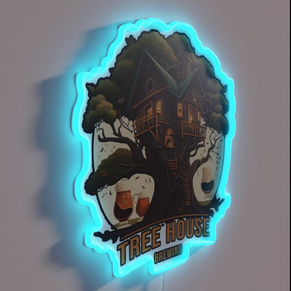 Tree House Brewing Rgb Led Neon Sign Bar Wall Led Sign - Shineneon