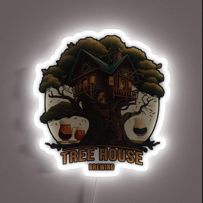 Tree House Brewing Rgb Led Neon Sign Bar Wall Led Sign - Shineneon
