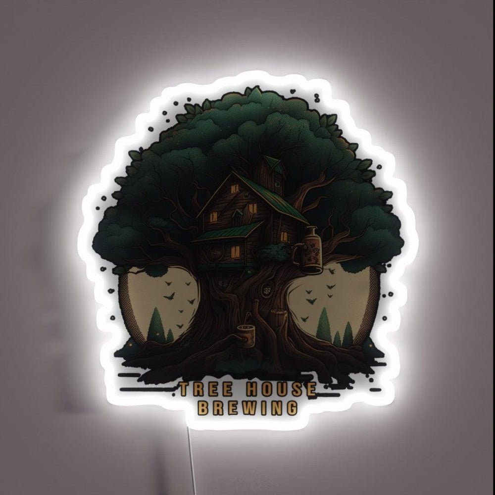 Tree House Brewing Rgb Led Neon Sign Restaurant Wall Art - Shineneon