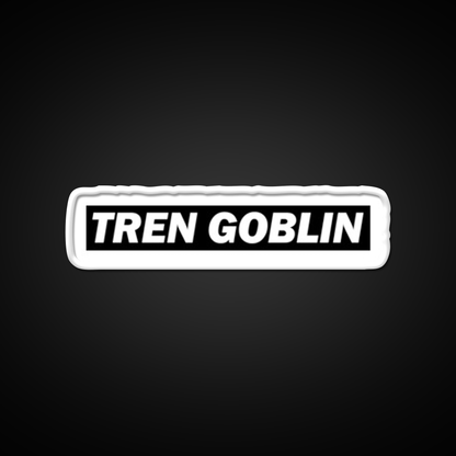 Tren Goblin Funny Sarcastic Fitness Gym Fitness Led Neon Sign Rgb Color