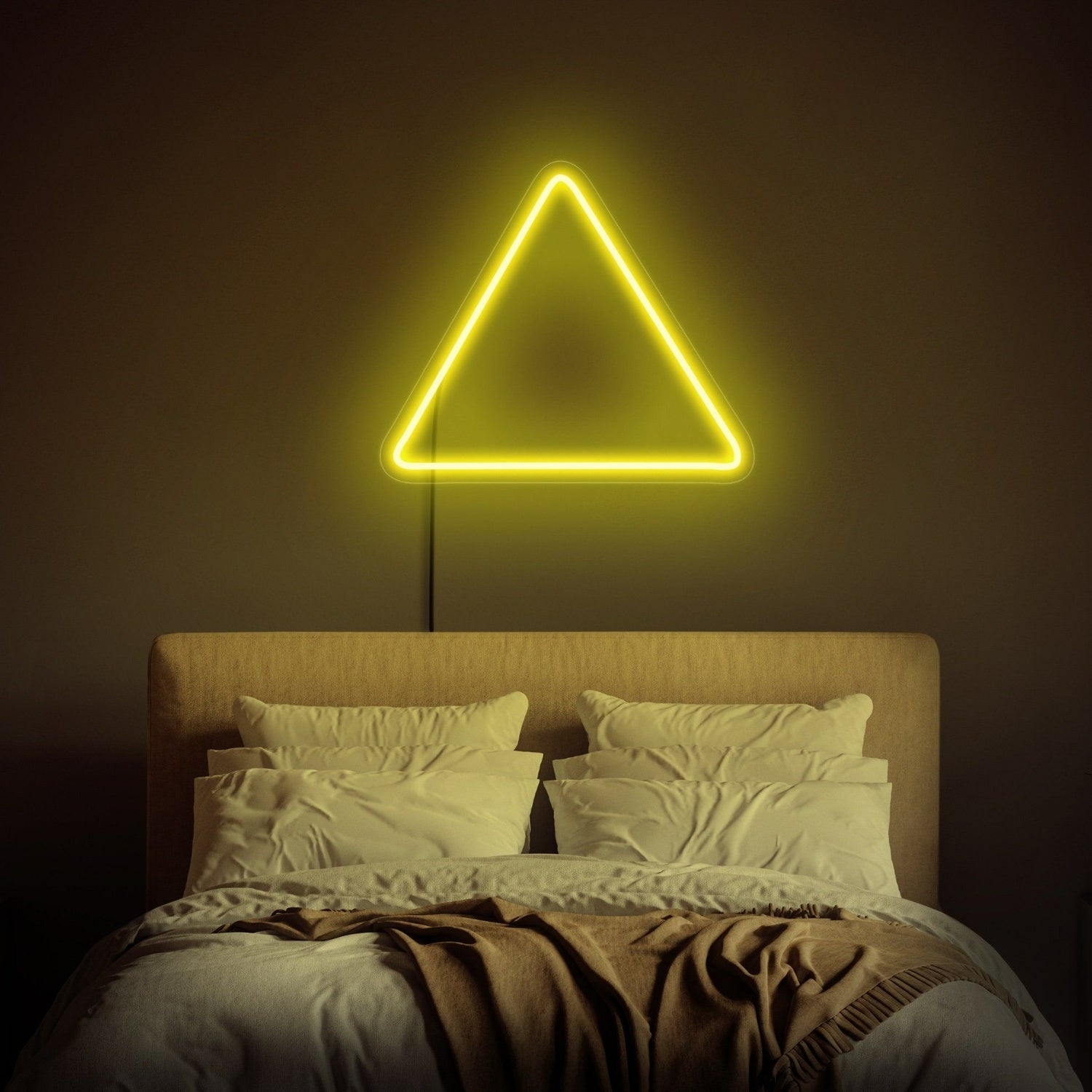 Triangle Led Neon Sign Fmodern Home Decor - Shineneon