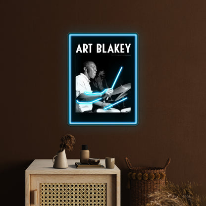 Tribute To Art Blakey Wall Artwork Neon Signs | Shineneon