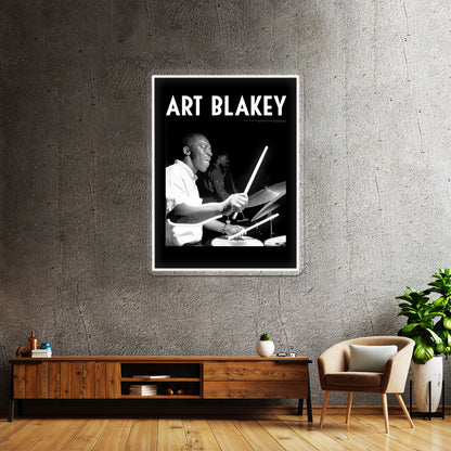Tribute To Art Blakey Wall Artwork Neon Signs | Shineneon