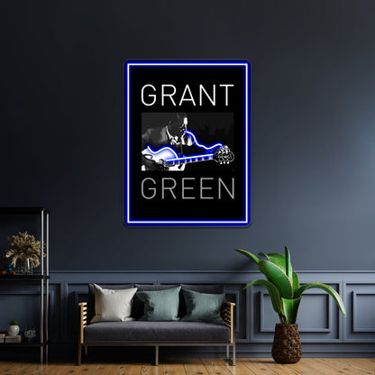 Tribute To Grant Green Bw1 Wall Artwork Neon Signs