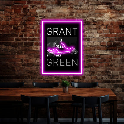 Tribute To Grant Green Bw1 Wall Artwork Neon Signs