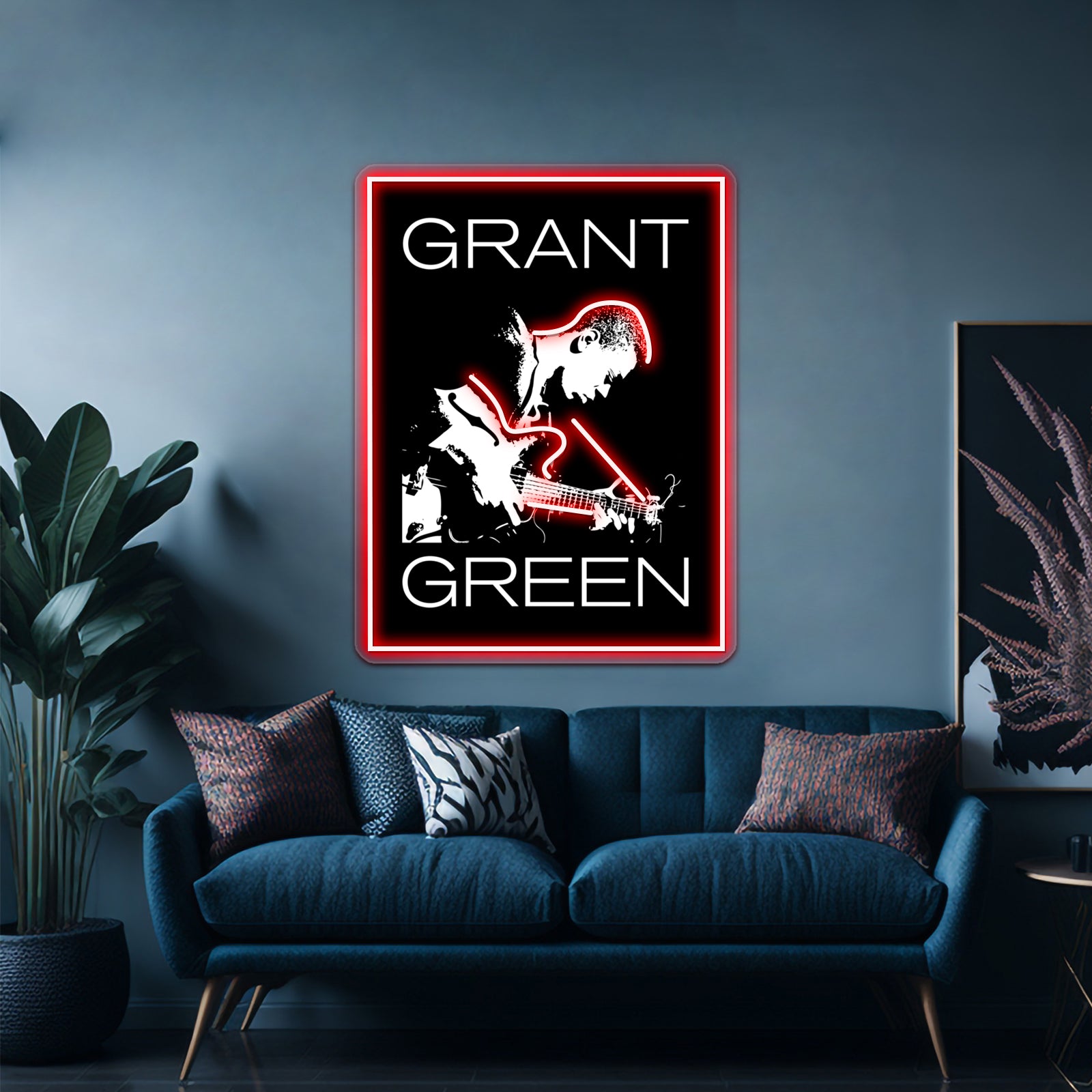 Tribute To Grant Green Bw4 Wall Artwork Neon Signs | Shineneon