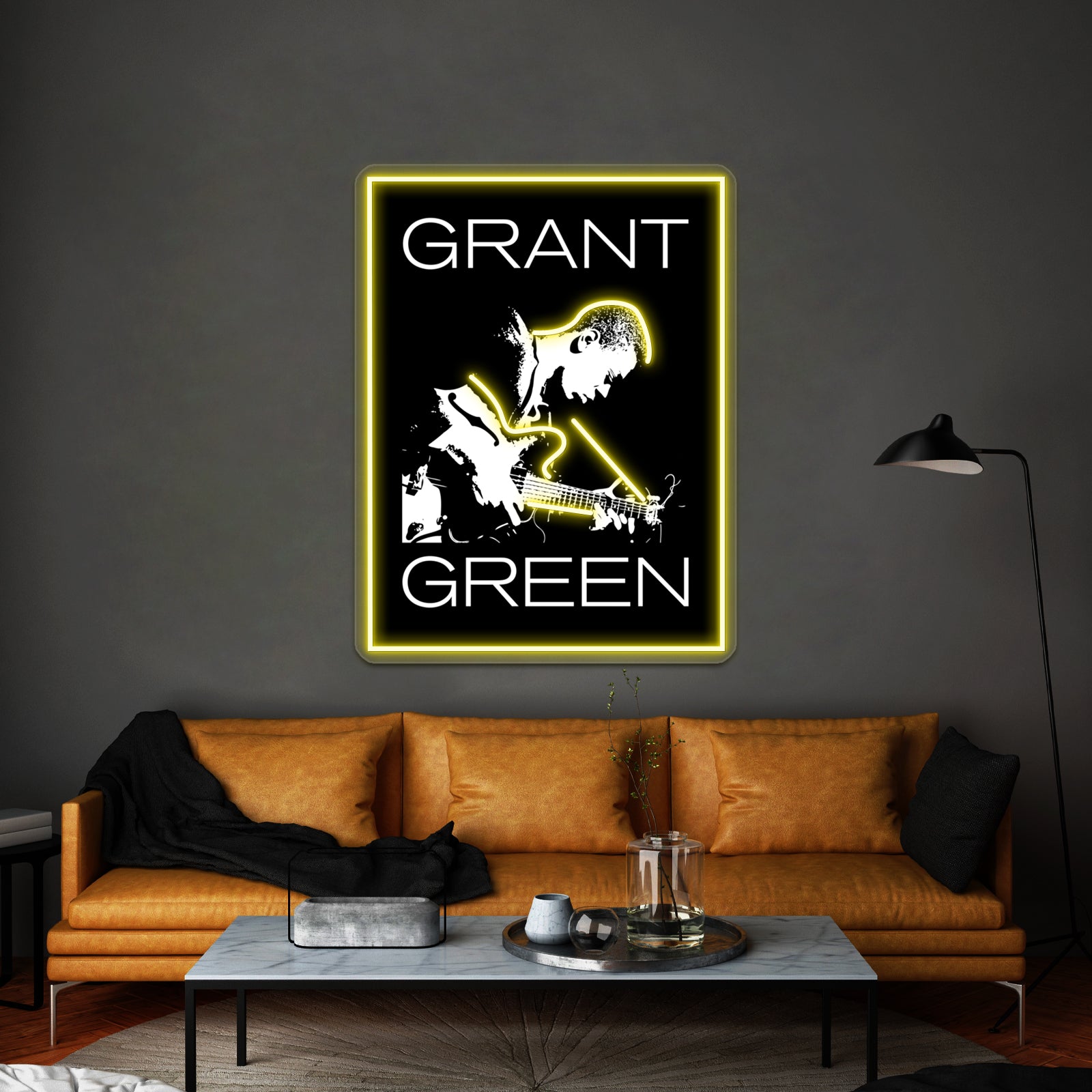 Tribute To Grant Green Bw4 Wall Artwork Neon Signs | Shineneon