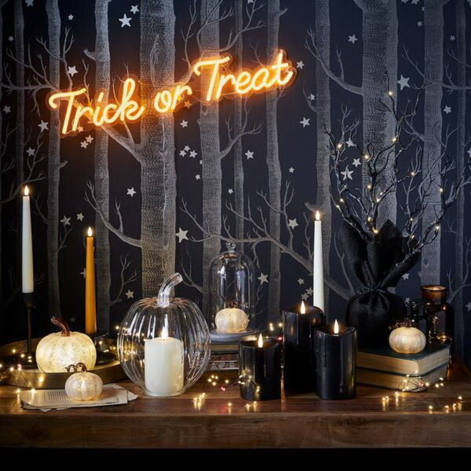 Trick Or Treat Halloween Neon Sign | Shineneon