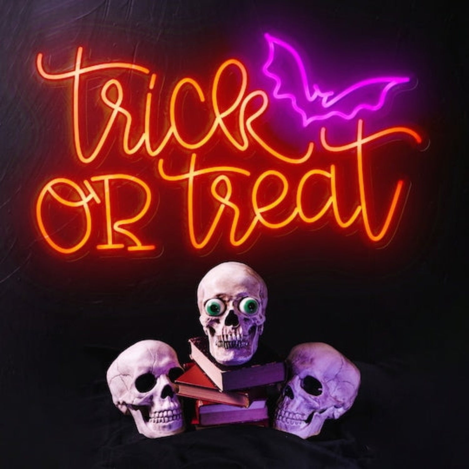 Trick Or Treat Halloween Neon Sign | Shineneon
