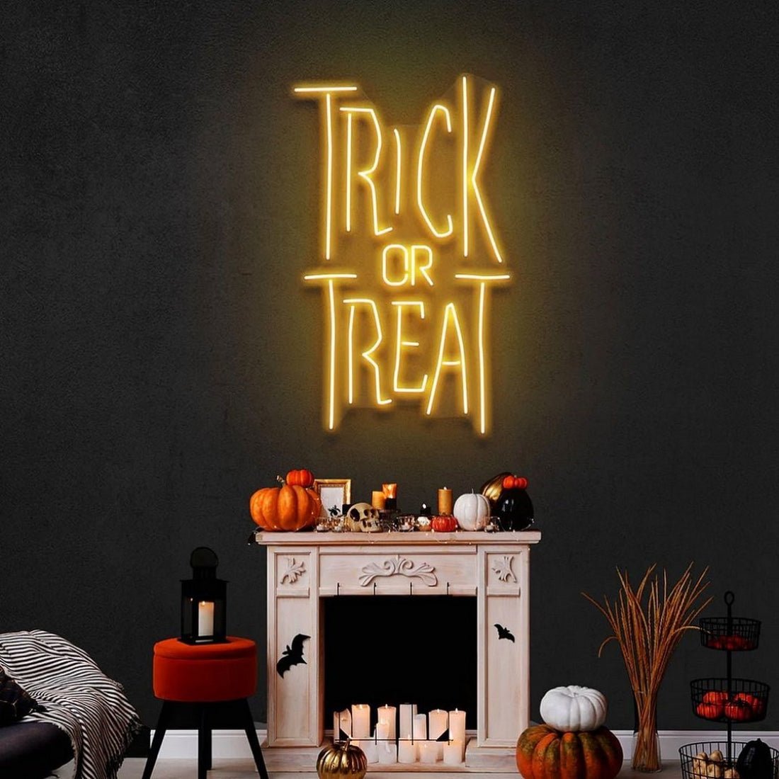 Trick Or Treat Led Sign Business Neon Sign - Shineneon