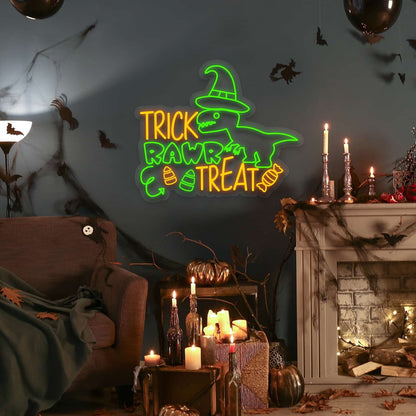 Trick Rawr Treat Neon Sign | Shineneon