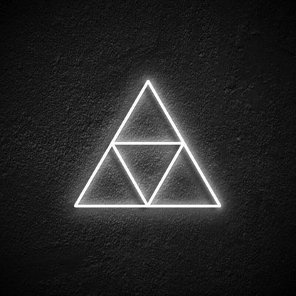 Triforce Led Neon Sign For Gamers And Zelda Fans - Shineneon