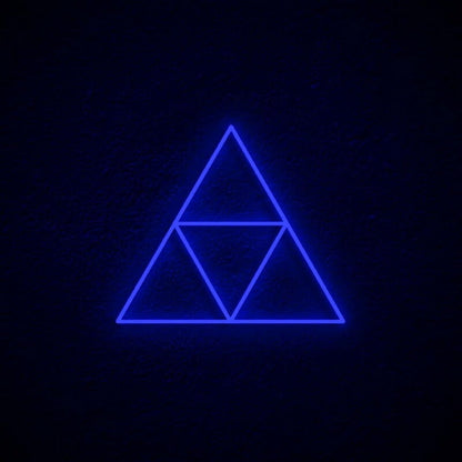Triforce Led Neon Sign For Gamers And Zelda Fans - Shineneon