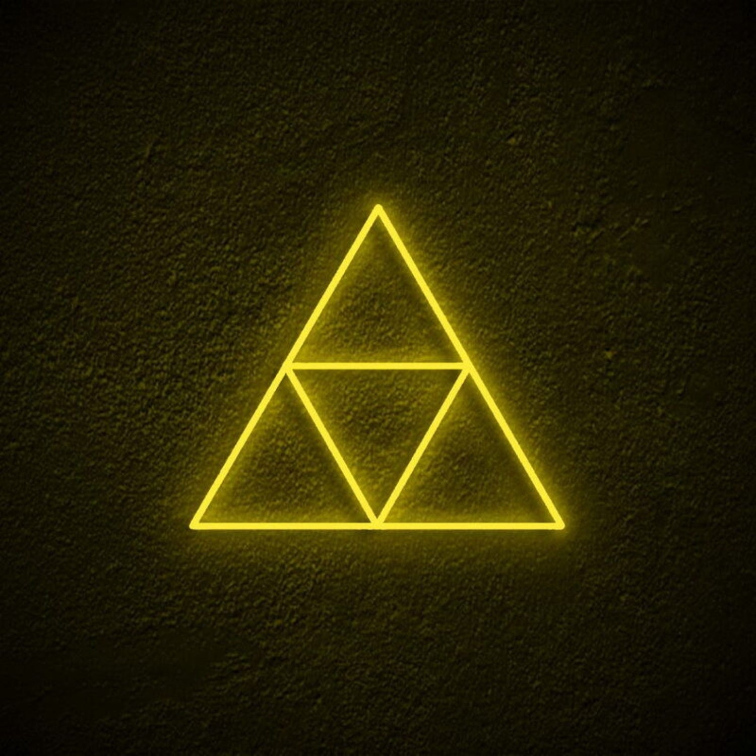 Triforce Led Neon Sign For Gamers And Zelda Fans - Shineneon