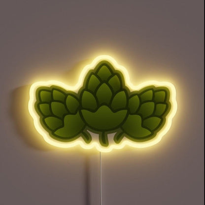 Trio Of Hops Rgb Led Neon Sign - Shineneon