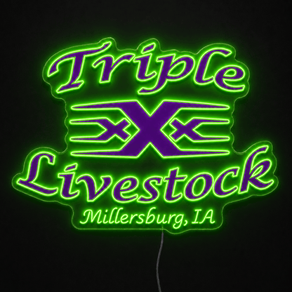 Triple Livestock Custom LED Neon Sign - Shineneon