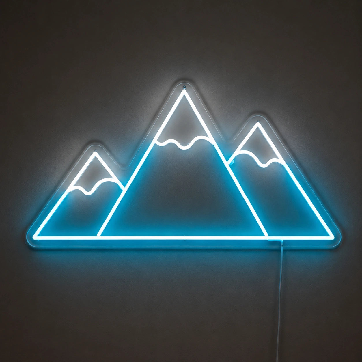 Triple Mountain Neon Sign LED Neon Sign main product image