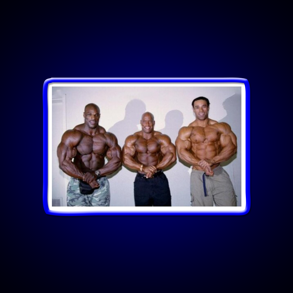 Triple Threat Gym Fitness Led Neon Sign Rgb Color