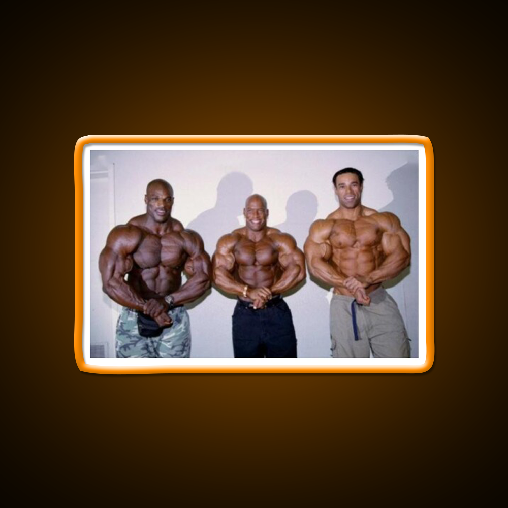 Triple Threat Gym Fitness Led Neon Sign Rgb Color