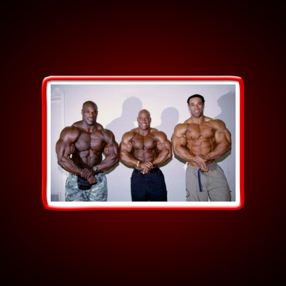 Triple Threat Gym Fitness Led Neon Sign Rgb Color