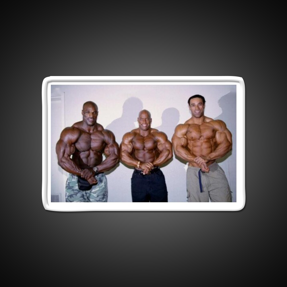 Triple Threat Gym Fitness Led Neon Sign Rgb Color