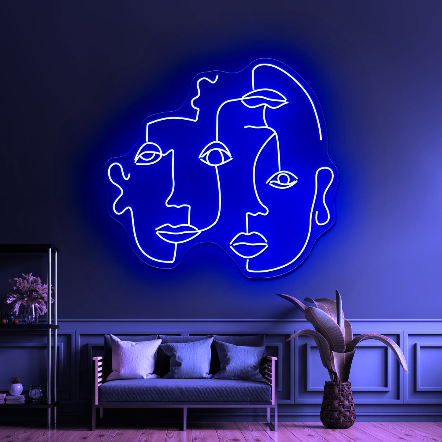 Triplets Wall Artwork Neon Signs