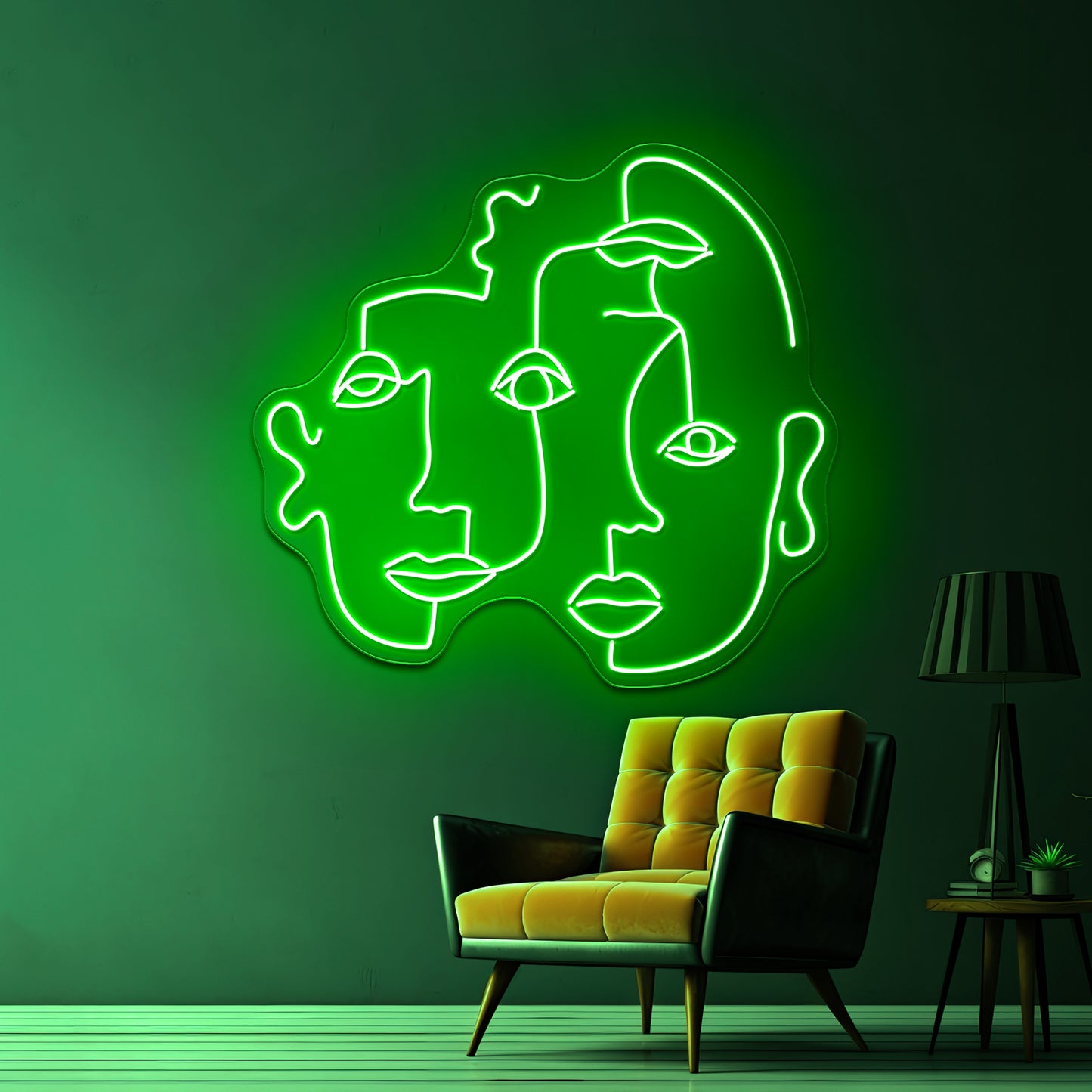 Triplets Wall Artwork Neon Signs