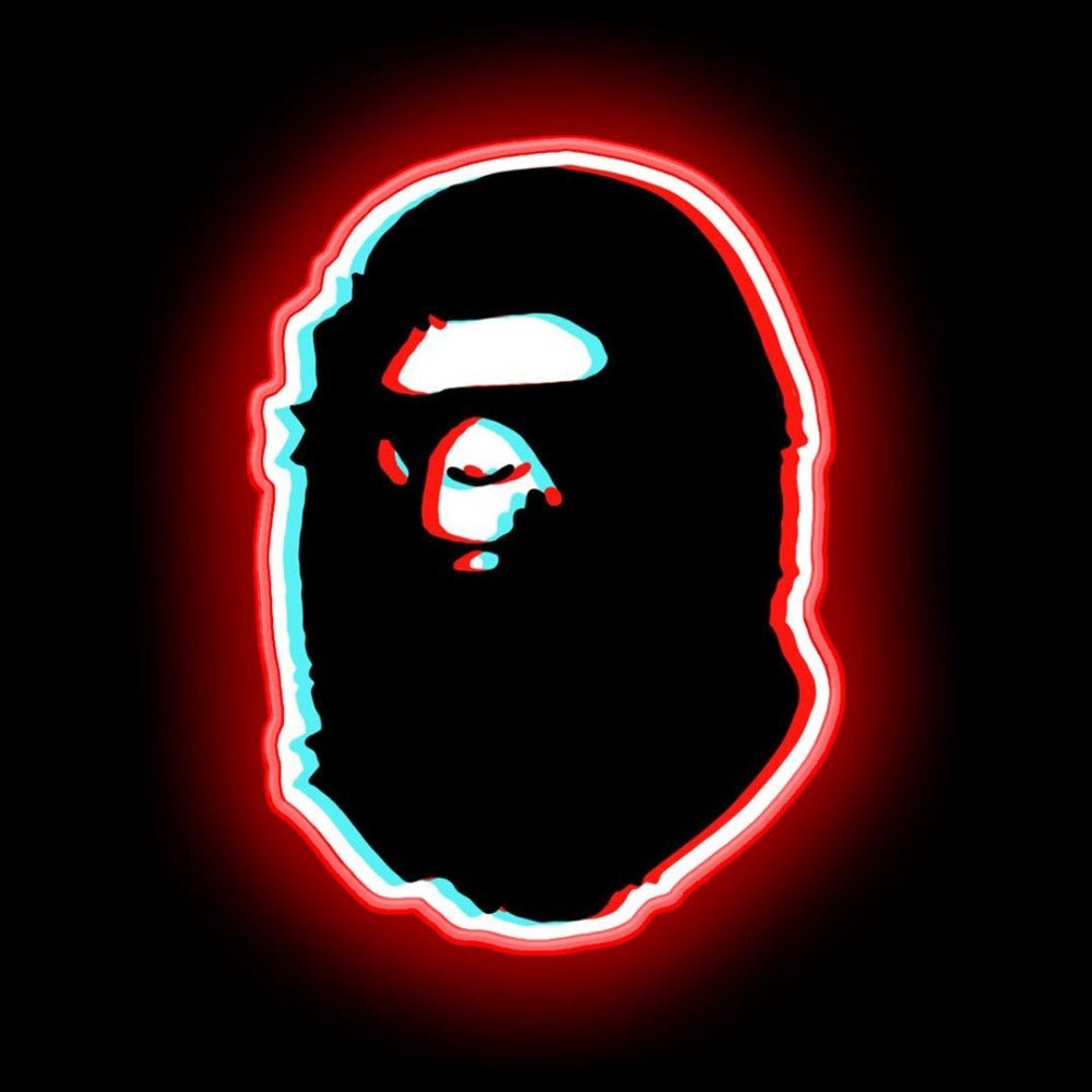 Trippy Bape Neon Sign - Shineneon