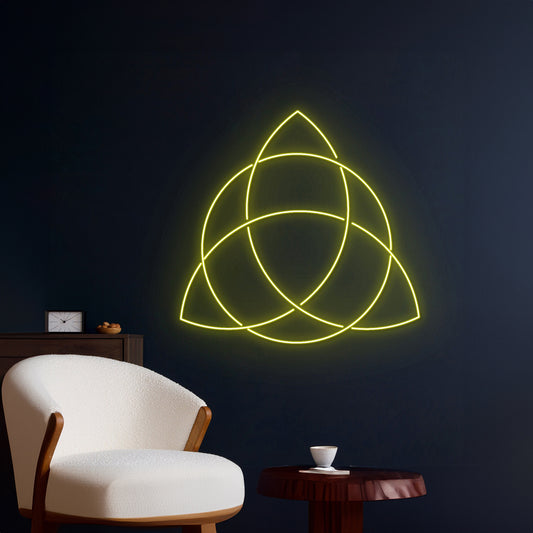 Triquetra Neon Light