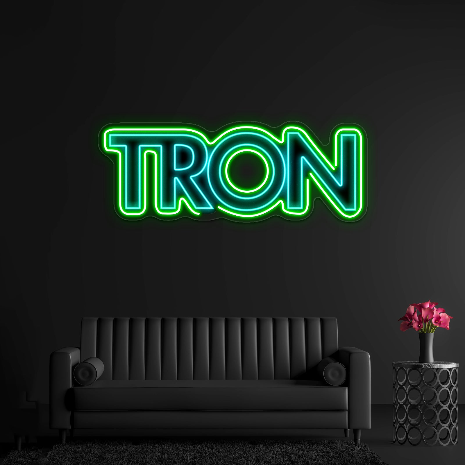 Tron Logo Artwork Personalized Neon Signs | Shineneon