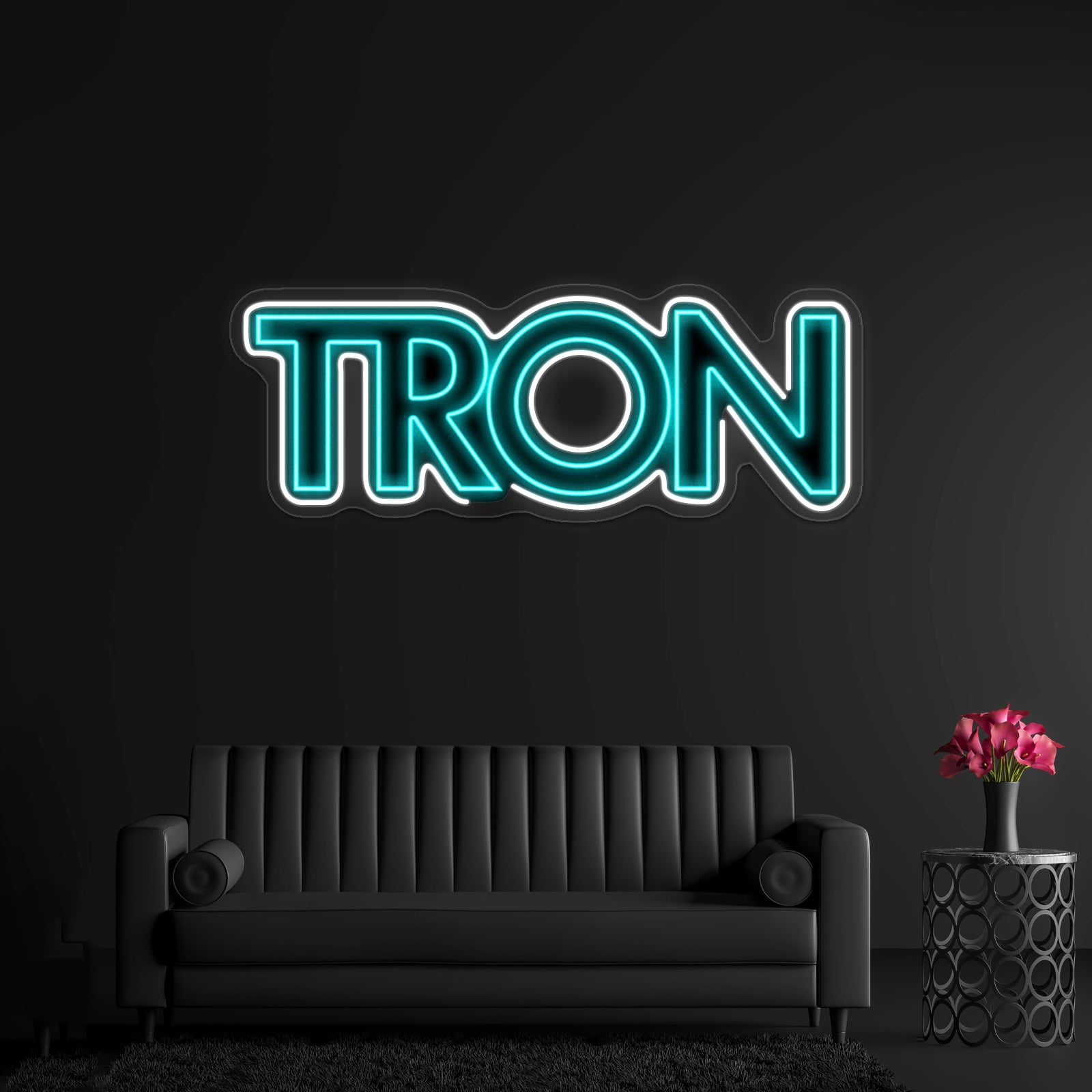 Tron Logo Artwork Personalized Neon Signs | Shineneon