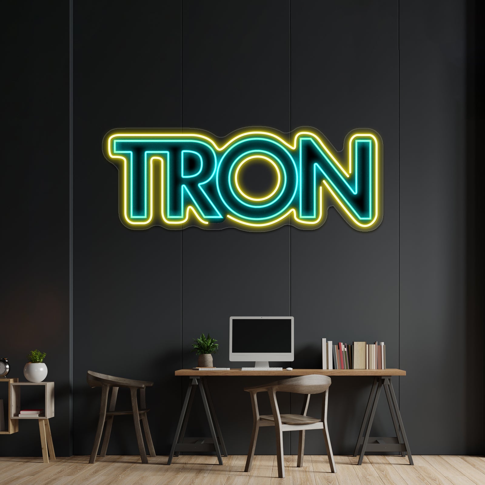 Tron Logo Artwork Personalized Neon Signs | Shineneon
