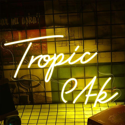 Tropic 24h Led Neon Sign | Shineneon