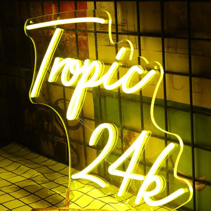 Tropic 24h Led Neon Sign | Shineneon