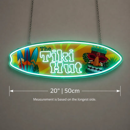 Tropical Bar Hanging Neon Sign LED Neon Sign size image