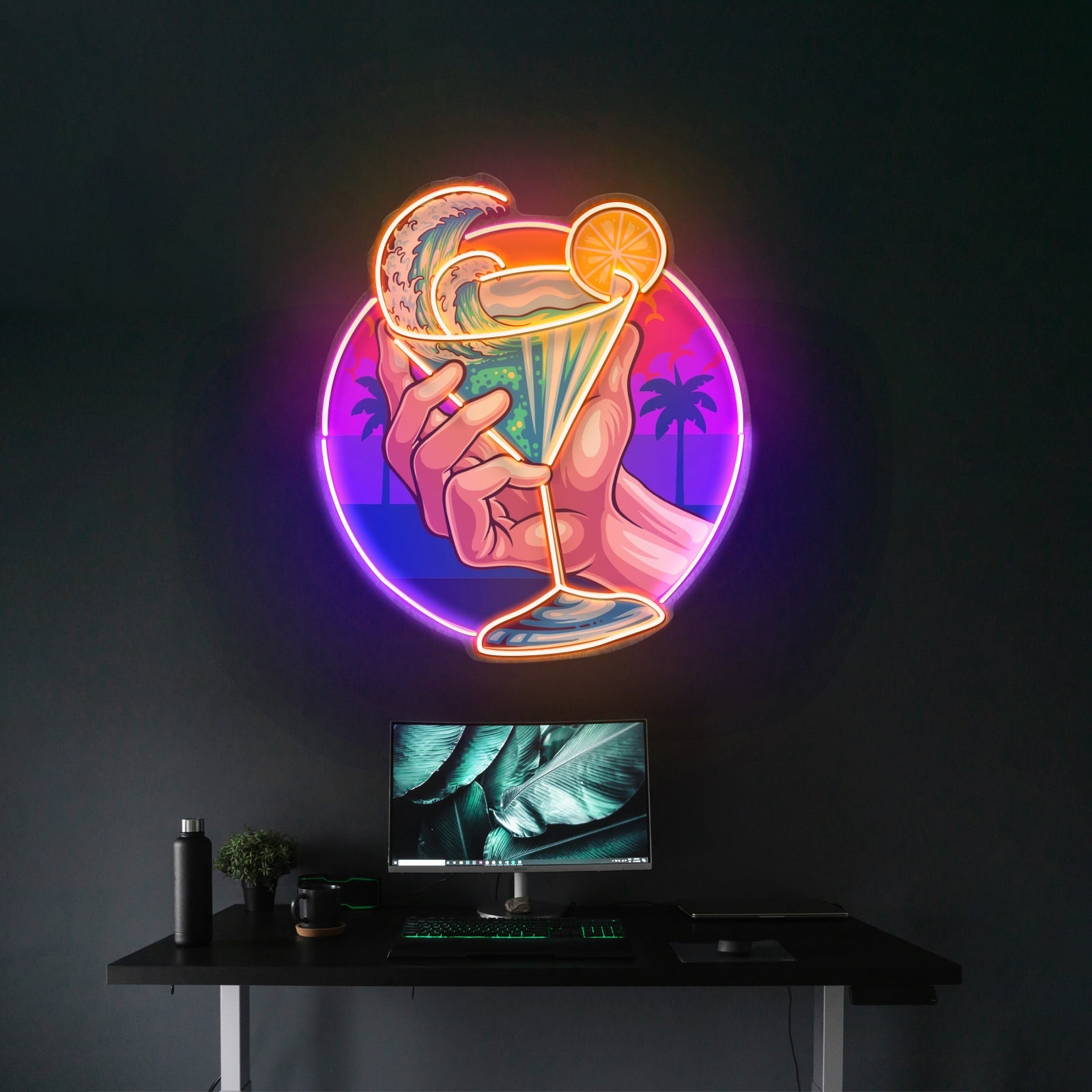 Tropical Mocktail Led Neon Sign Light Custom Led Signs - Shineneon
