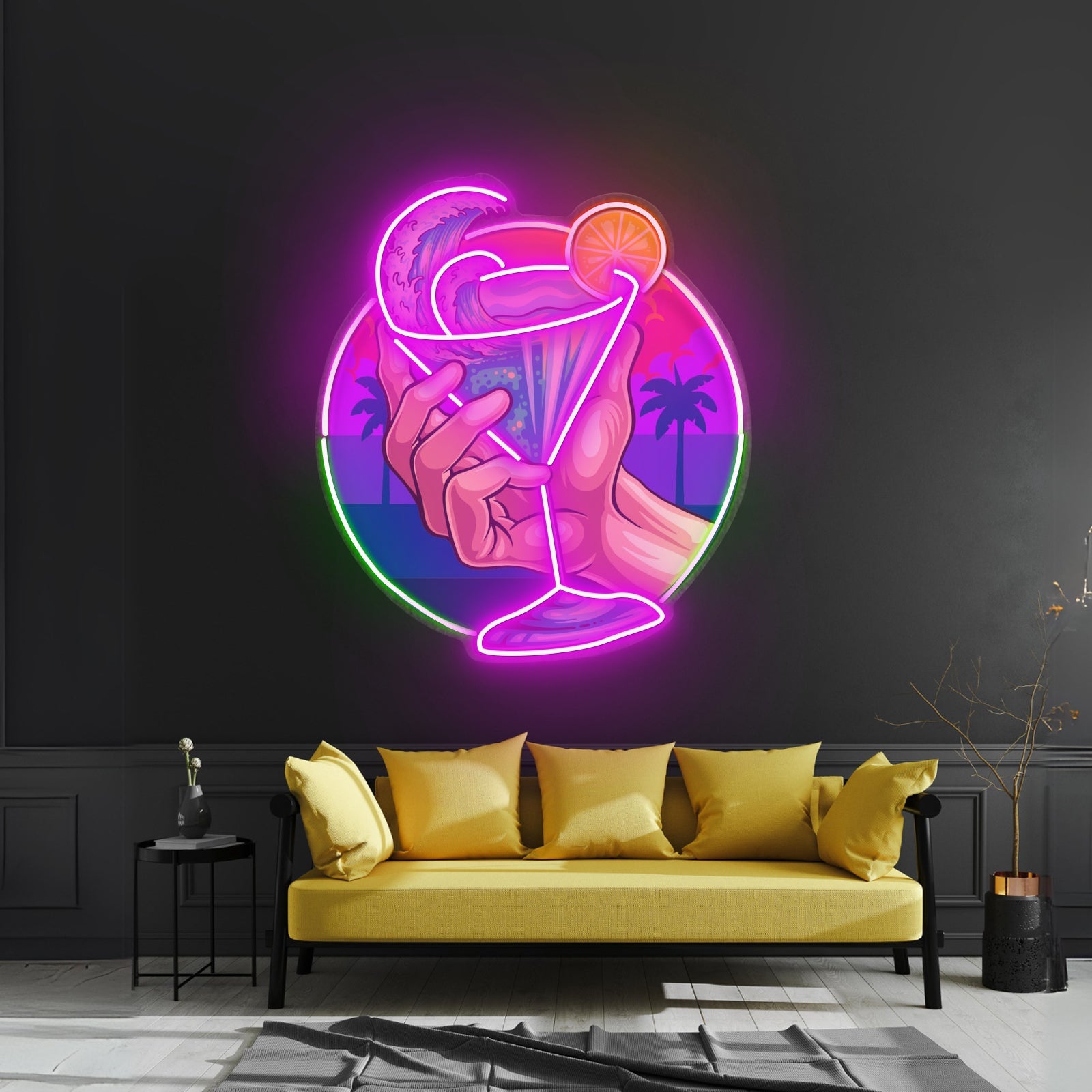 Tropical Mocktail Led Neon Sign Light Custom Led Signs - Shineneon