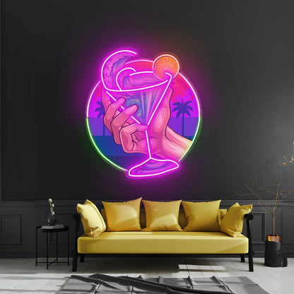 Tropical Mocktail Led Neon Sign Light Custom Led Signs - Shineneon