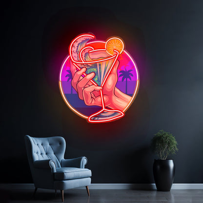 Tropical Mocktail Led Neon Sign Light Custom Led Signs - Shineneon