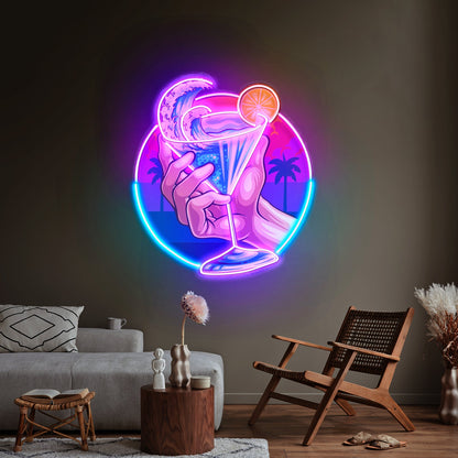 Tropical Mocktail Led Neon Sign Light Custom Led Signs - Shineneon