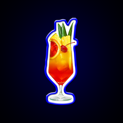 Tropical Sunrise Party Drink Tequila Led Neon Sign Rgb Color
