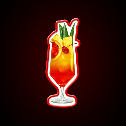 Tropical Sunrise Party Drink Tequila Led Neon Sign Rgb Color - Shineneon